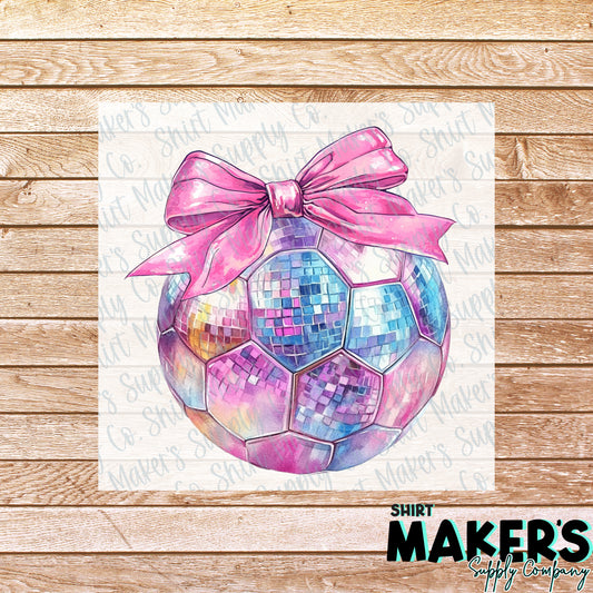 Disco Soccerball DTF or Sublimation Transfer