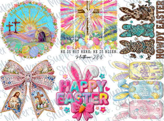 Easter #1 2026 DTF Gang Sheet