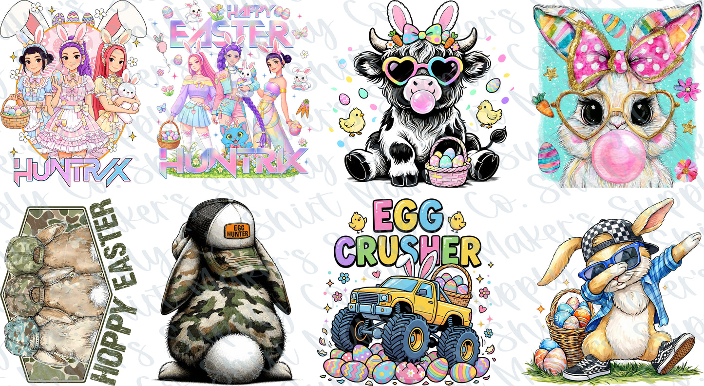 Easter Kids 2026 DTF Gang Sheet