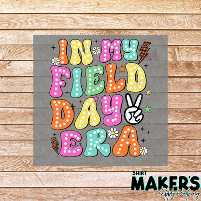Field Day Era DTF Transfer - or- Hat Patch, Acrylic, Magnet, or Keychain