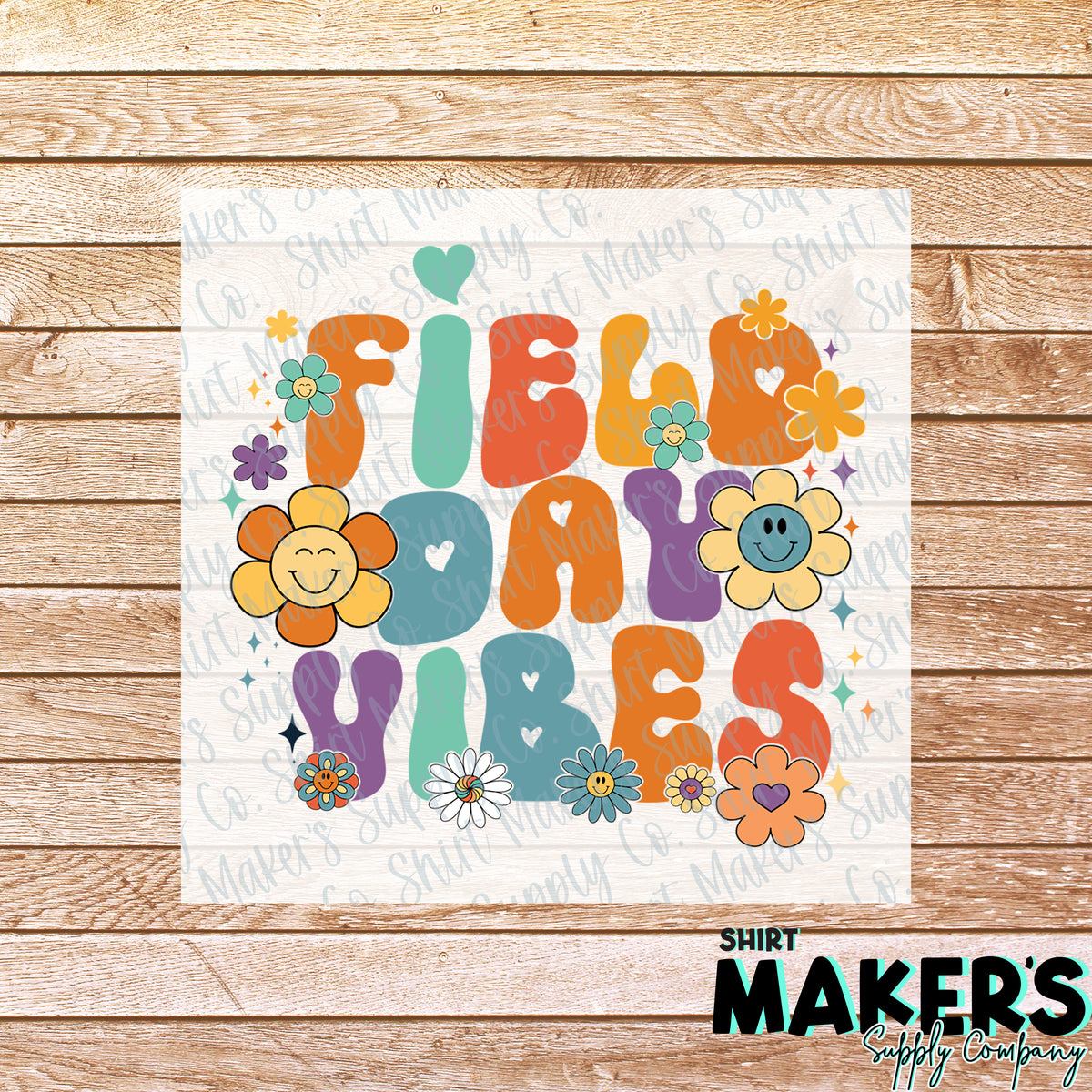 Field Day Vibes DTF or Sublimation Transfer