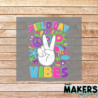 Field Day Vibes DTF Transfer - or- Hat Patch, Acrylic, Magnet, or Keychain