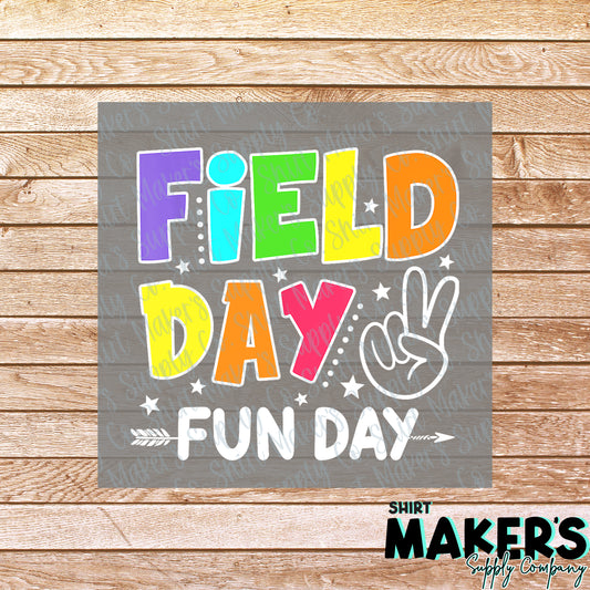 Field Day Fun Day DTF or Sublimation Transfer