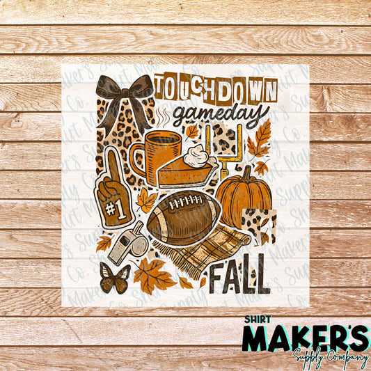 Fall Football DTF or Sublimation Transfer