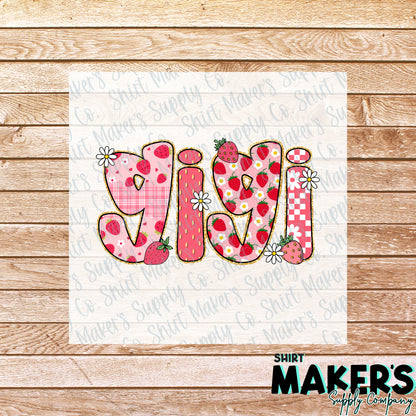 Gigi Mother's Day DTF Transfer - or- Hat Patch, Acrylic, Magnet, or Keychain
