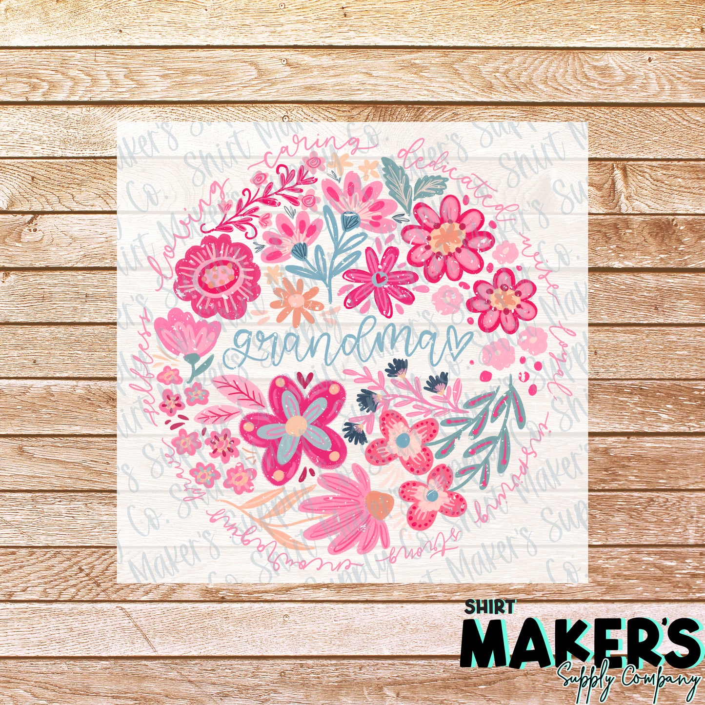 Grandma Mother's Day DTF or Sublimation Transfer