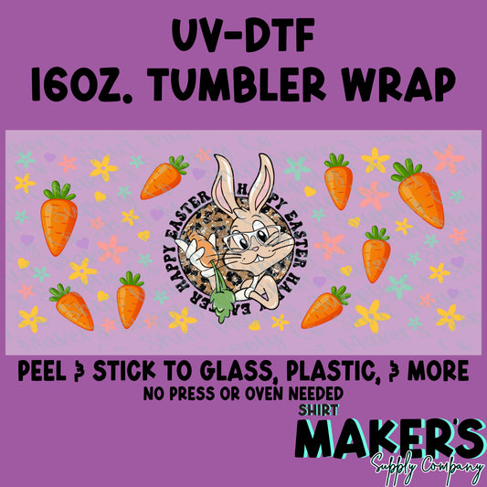 16oz. UV-DTF Easter Bunny