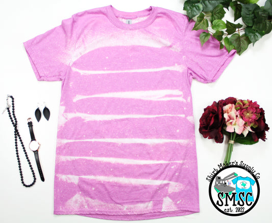 Lined Bleach Pattern Gildan Blank Bleached Shirts - Ready to Ship