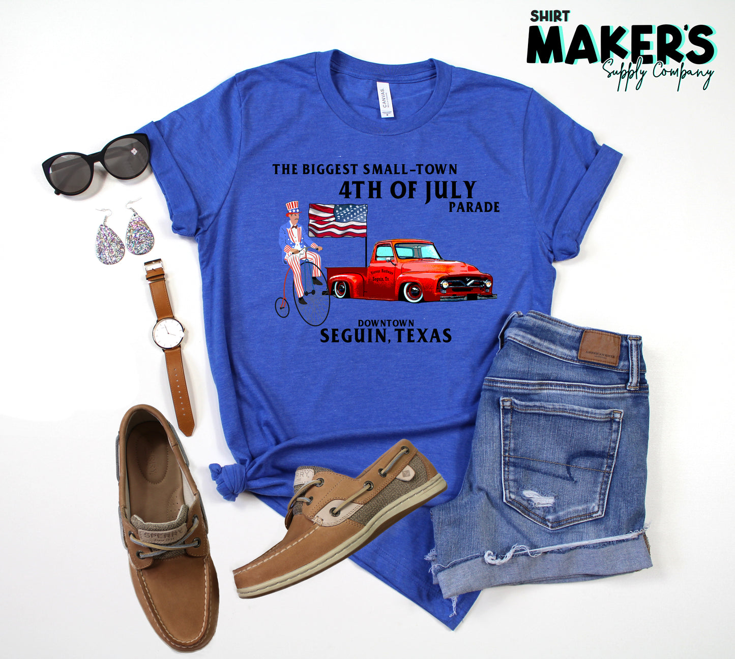 Seguin 4th of July Parade F-100 Shirt