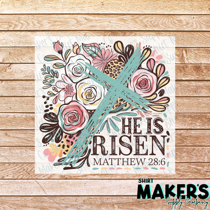 He is Risen DTF, UV-DTF, or Sublimation Transfer