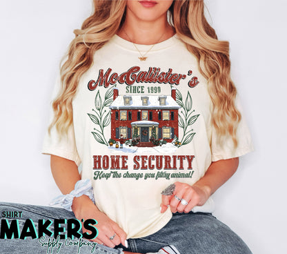 Home Security DTF or Sublimation Transfer