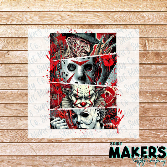 Horror Cut DTF or Sublimation Transfer