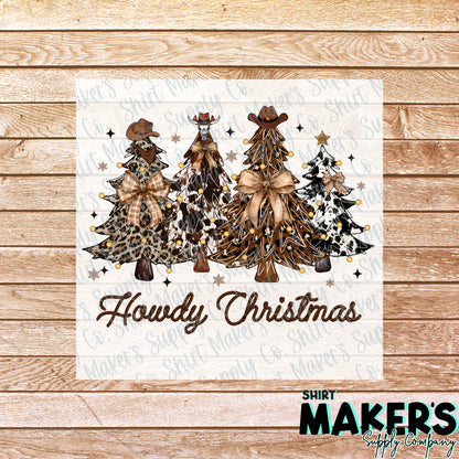 Howdy Christmas #2 DTF or Sublimation Transfer