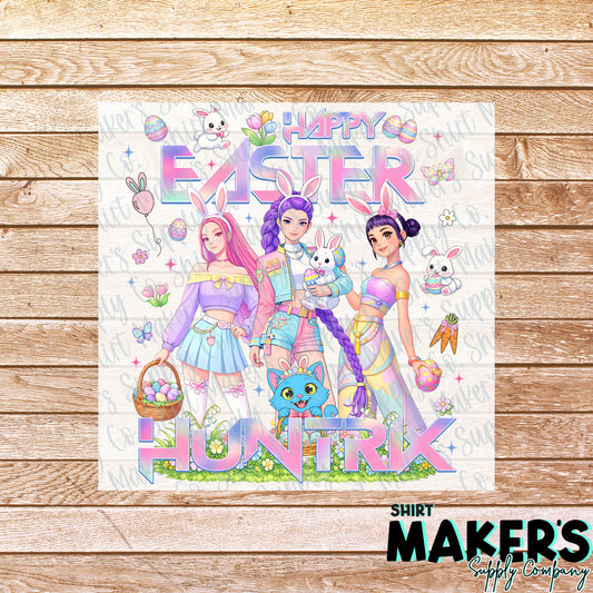 Huntrix Easter 2 DTF or Sublimation Transfer