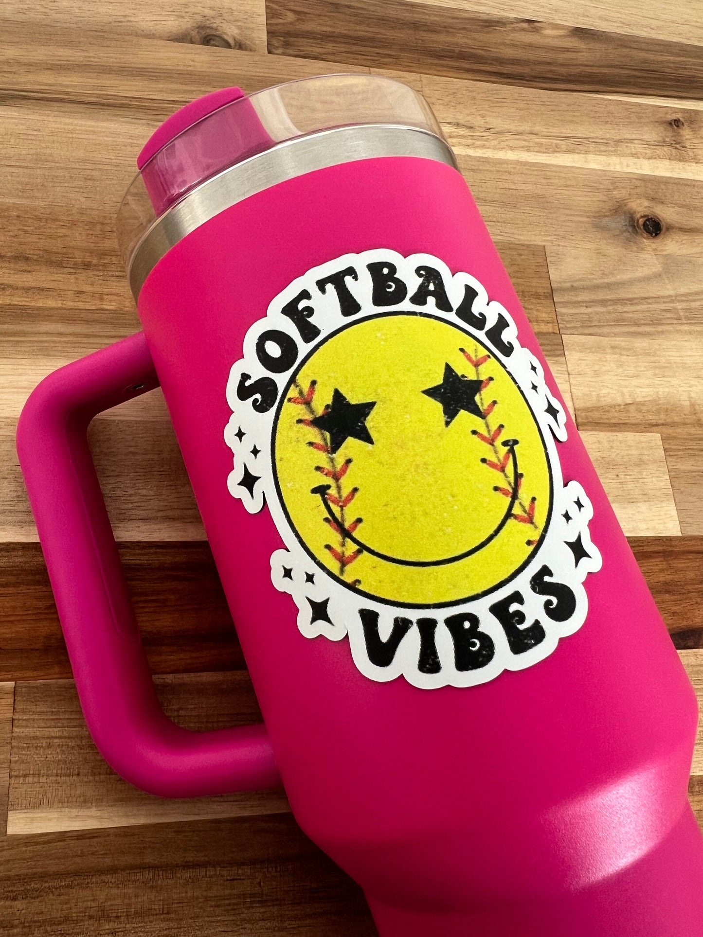 Softball Vibes Tumbler Magnet