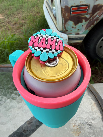 Mama Western Turquoise Can Opener