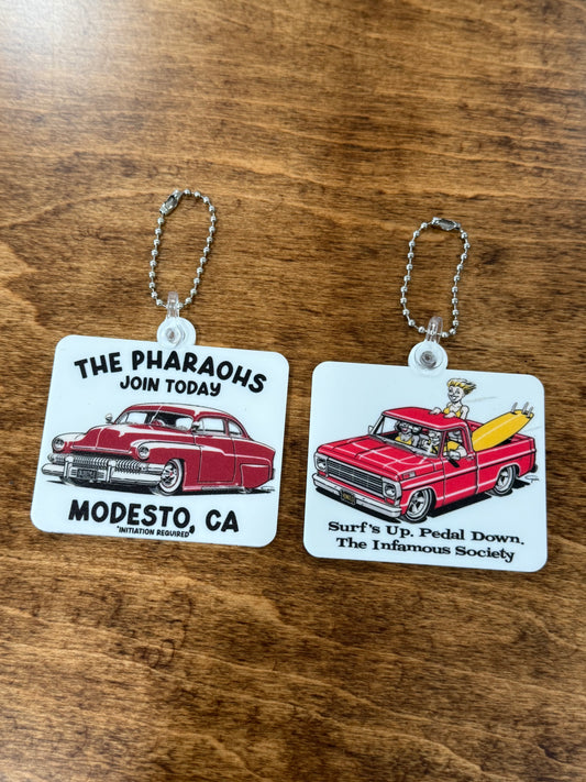 3" Custom Acrylic Keychains