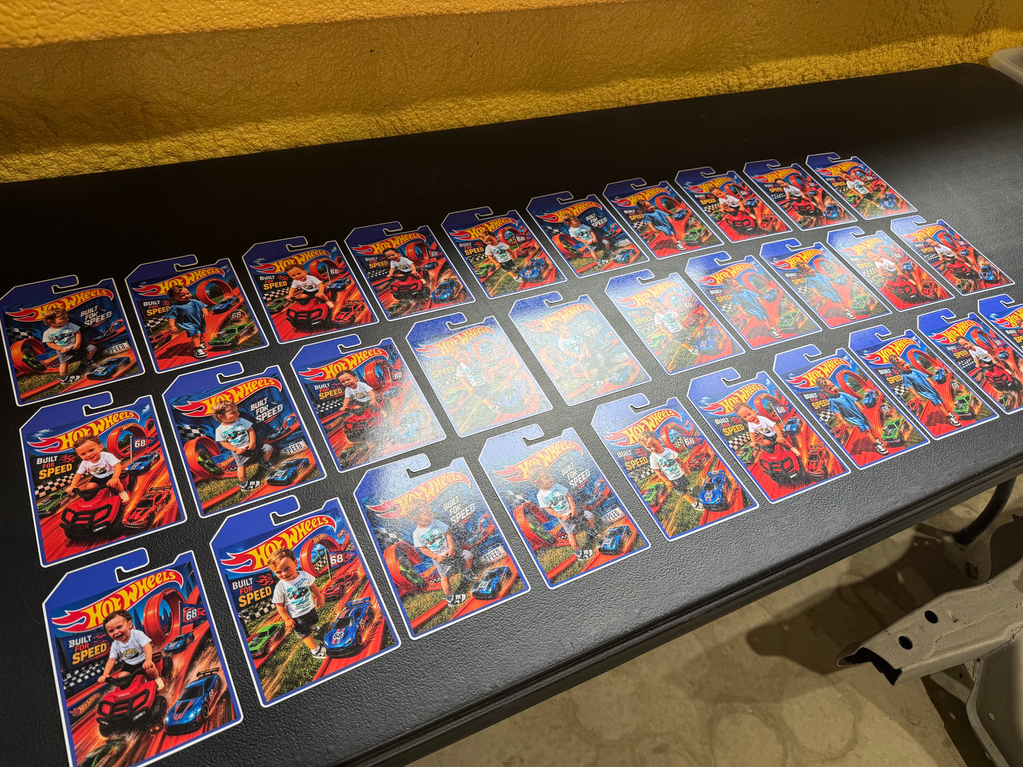 Custom Hot Wheels Card Backs