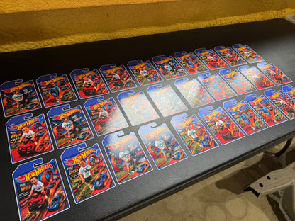 Custom Hot Wheels Card Backs