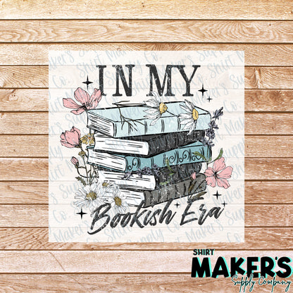 In My Bookish Era DTF Transfer - or- Hat Patch, Acrylic, Magnet, or Keychain