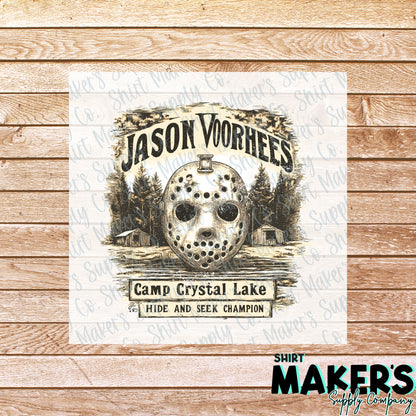 Jason Camp DTF Transfer - or- Hat Patch, Acrylic, Magnet, or Keychain