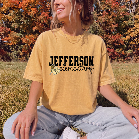 Comfort Colors Jefferson Elementary Shirt