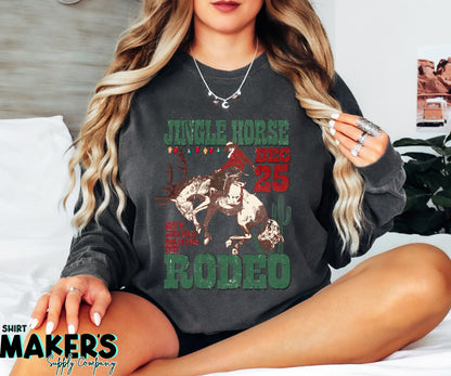 Jingle Horse Rodeo DTF or Sublimation Transfer