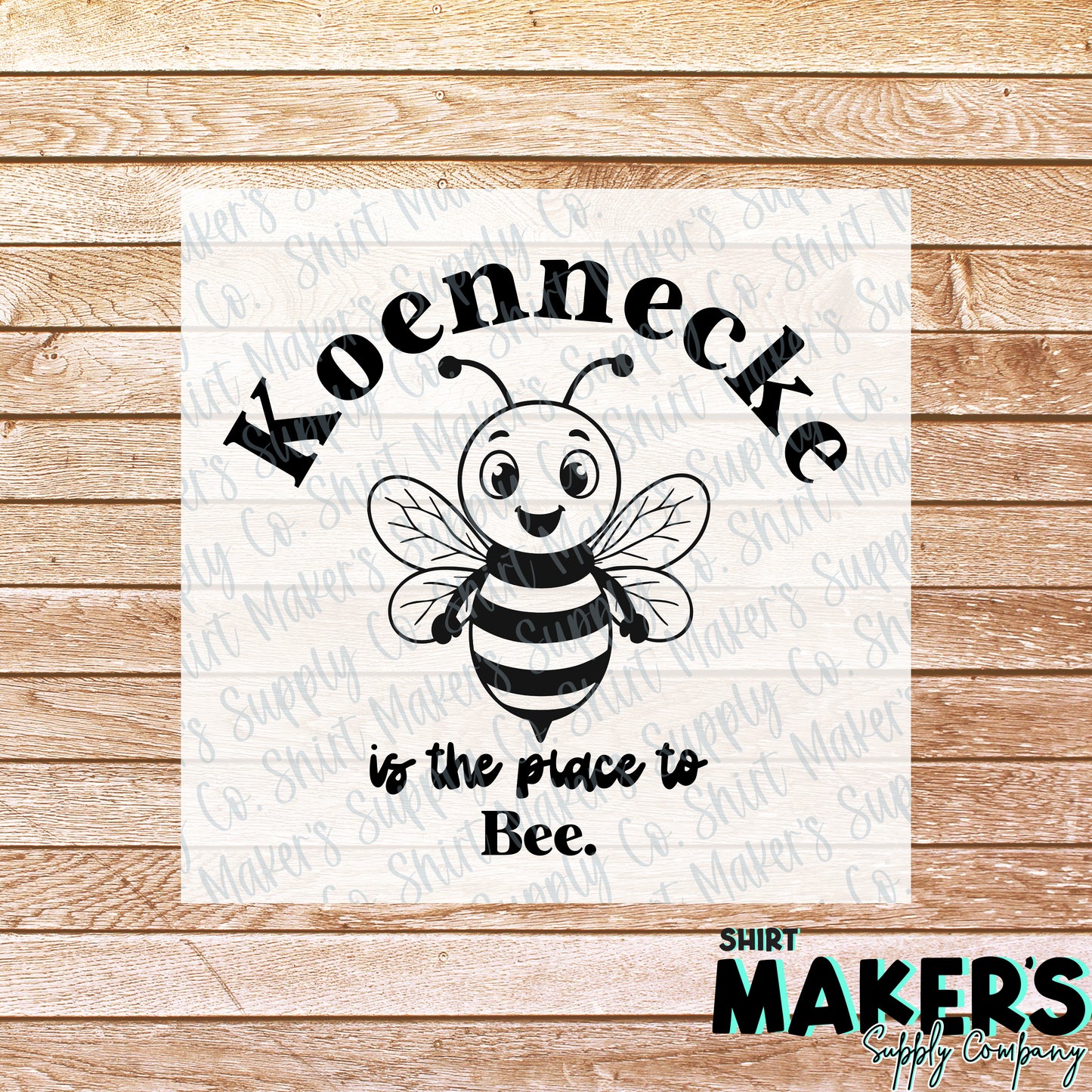 Koennecke Elementary DTF Transfer - or- Hat Patch, Acrylic, Magnet, or Keychain