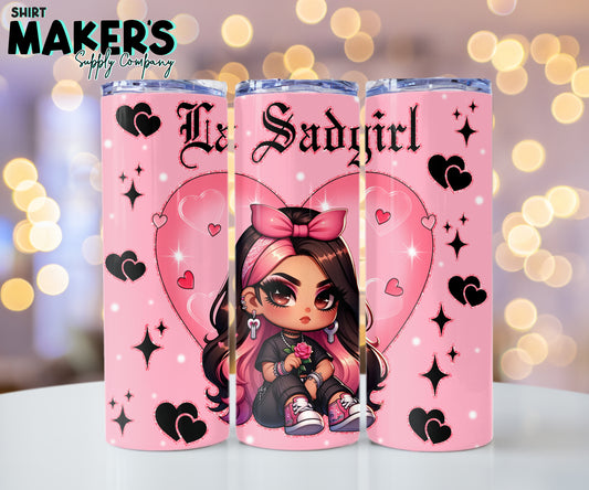 20oz. La Sadgirl Valentine's Day Tumbler Wrap