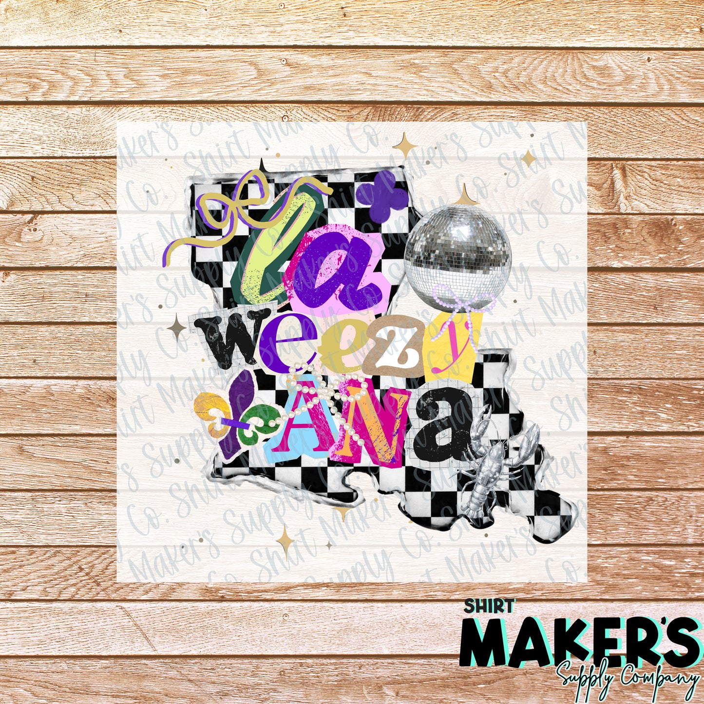 La Weezy Ana DTF or UV-DTF Transfer - or- Hat Patch, Acrylic, Magnet, or Keychain