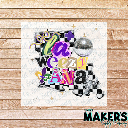 La Weezy Ana DTF or UV-DTF Transfer - or- Hat Patch, Acrylic, Magnet, or Keychain