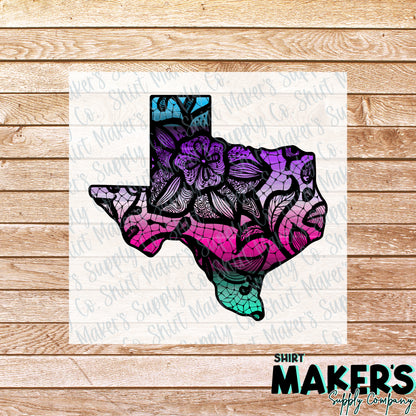 Texas Lace SMSC Exclusive DTF Transfer - or- Hat Patch, Acrylic, Magnet, or Keychain