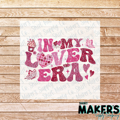 In My Lover Era Valentine's Day DTF Transfer - or- Hat Patch, Acrylic, Magnet, or Keychain