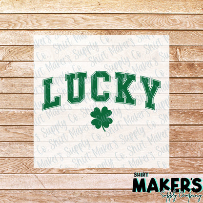 Lucky St. Patrick's Day DTF Transfer - or- Hat Patch, Acrylic, Magnet, or Keychain