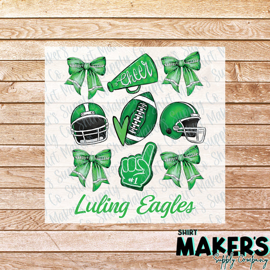 Luling Eagles DTF or Sublimation Transfer