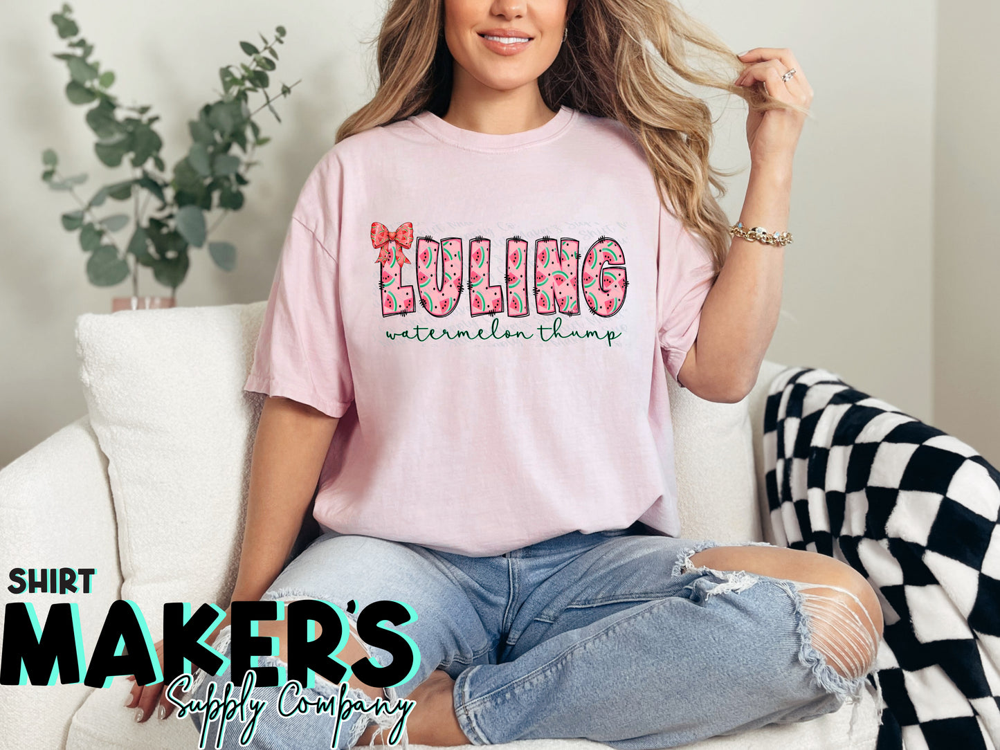 Luling Watermelon Thump DTF or Sublimation Transfer
