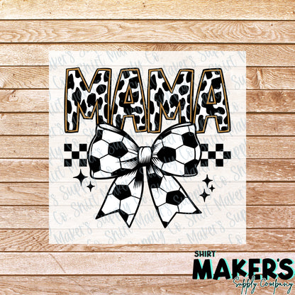 Soccer Mama DTF Transfer - or- Hat Patch, Acrylic, Magnet, or Keychain