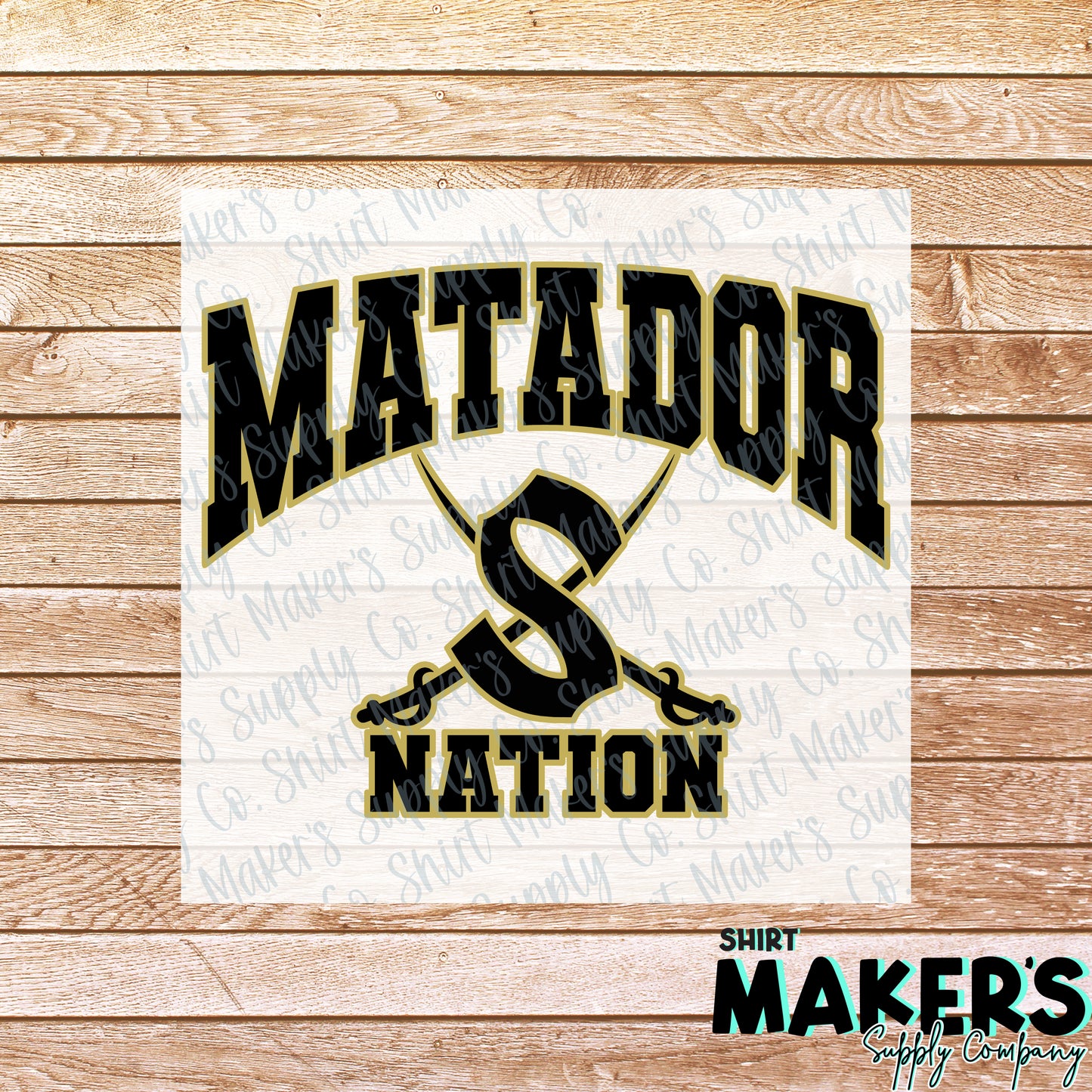 Matador Nation DTF Transfer - or- Hat Patch, Acrylic, Magnet, or Keychain