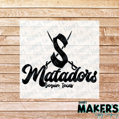 Matadors #2 DTF Transfer - or- Hat Patch, Acrylic, Magnet, or Keychain