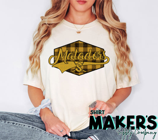 Matadors Plaid T-Shirt