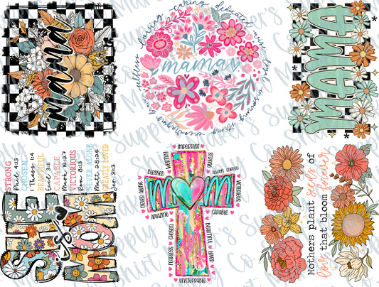 Mother's Day #1 2025 DTF Gang Sheet