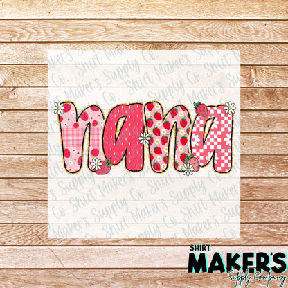 Nana Mother's Day DTF Transfer - or- Hat Patch, Acrylic, Magnet, or Keychain
