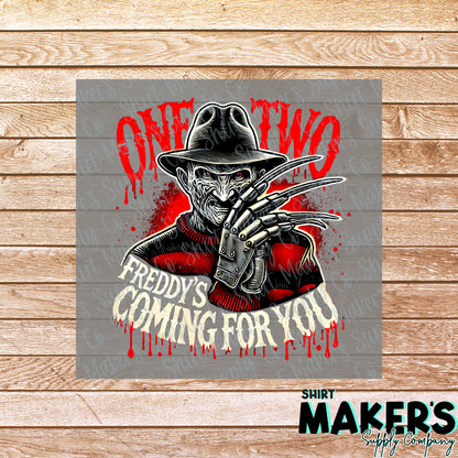 Red Freddy DTF Transfer - or- Hat Patch, Acrylic, Magnet, or Keychain