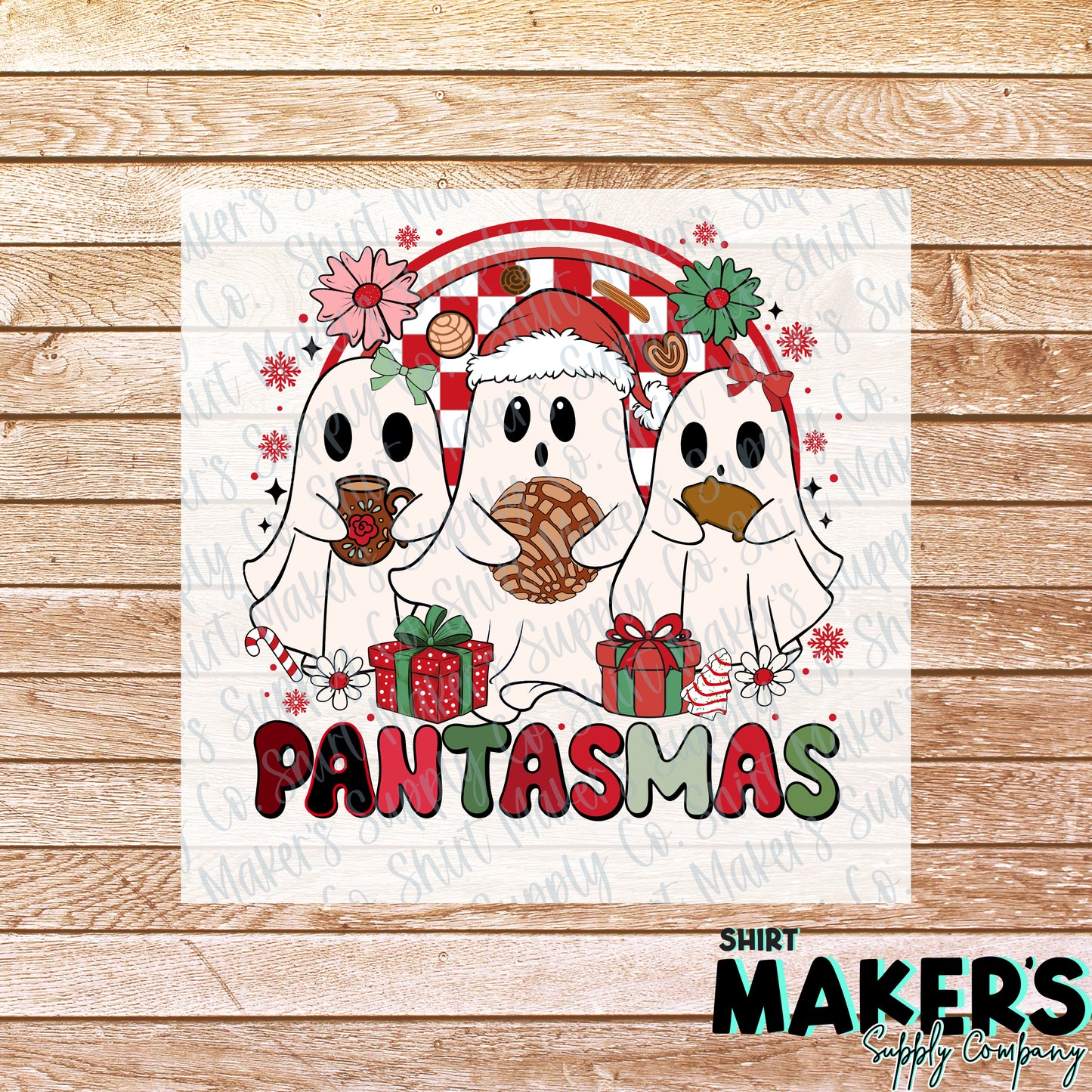 Pantasmas Christmas DTF or Sublimation Transfer