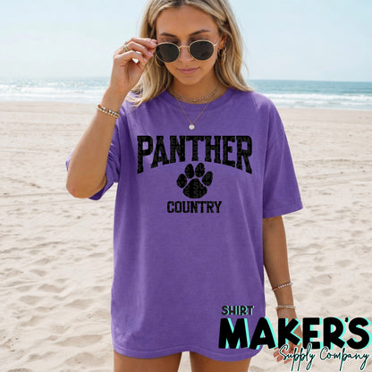 Comfort Colors Panther Country Shirt