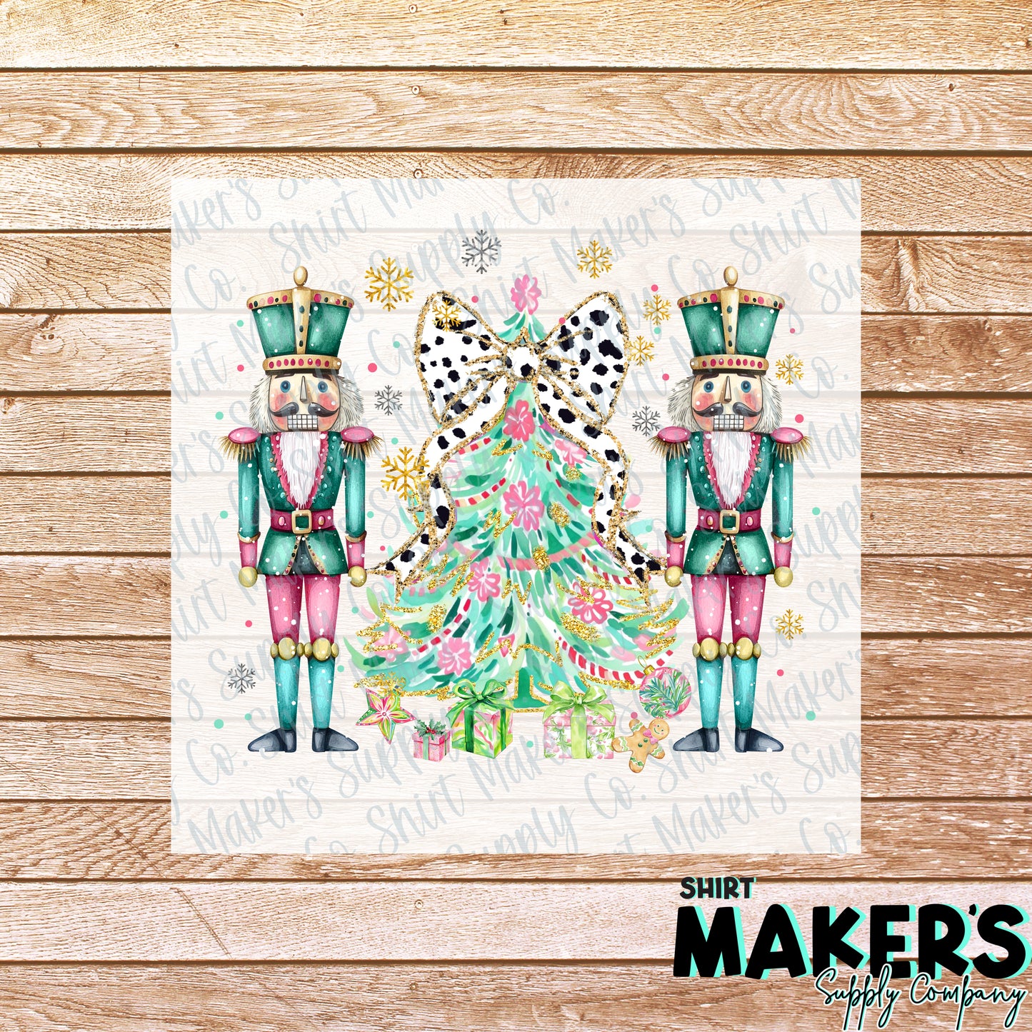 Pastel Nutcrackers DTF or Sublimation Transfer