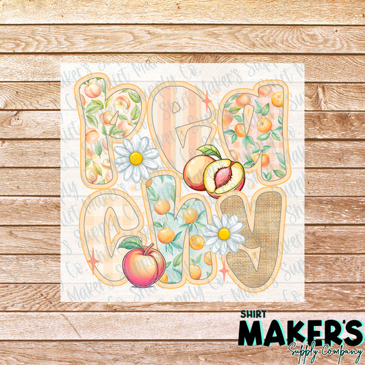 Peachy DTF or Sublimation Transfer