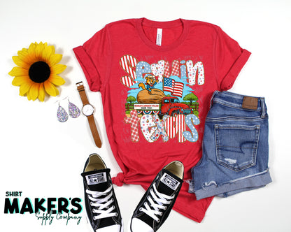 Seguin 4th of July Big Pecan T-Shirt