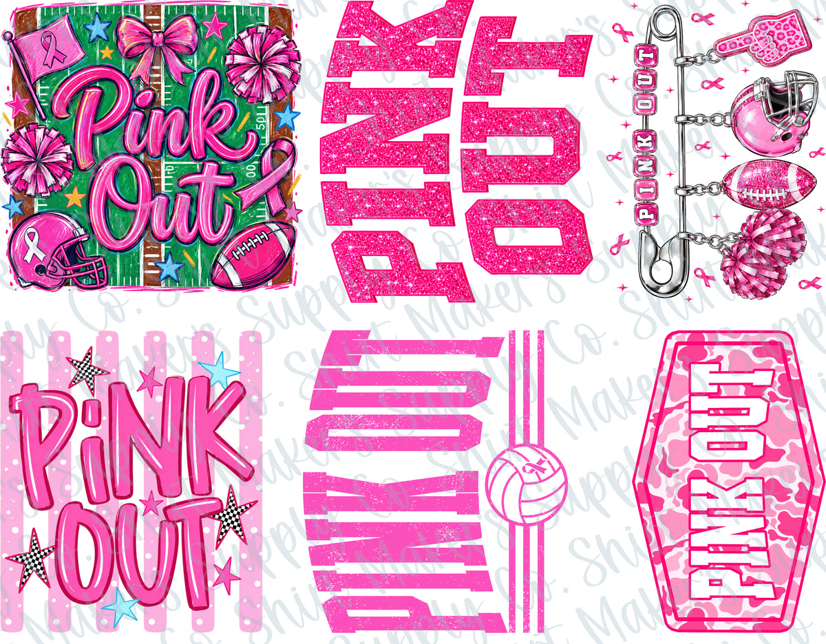 Pink Out 2026 DTF Gang Sheet