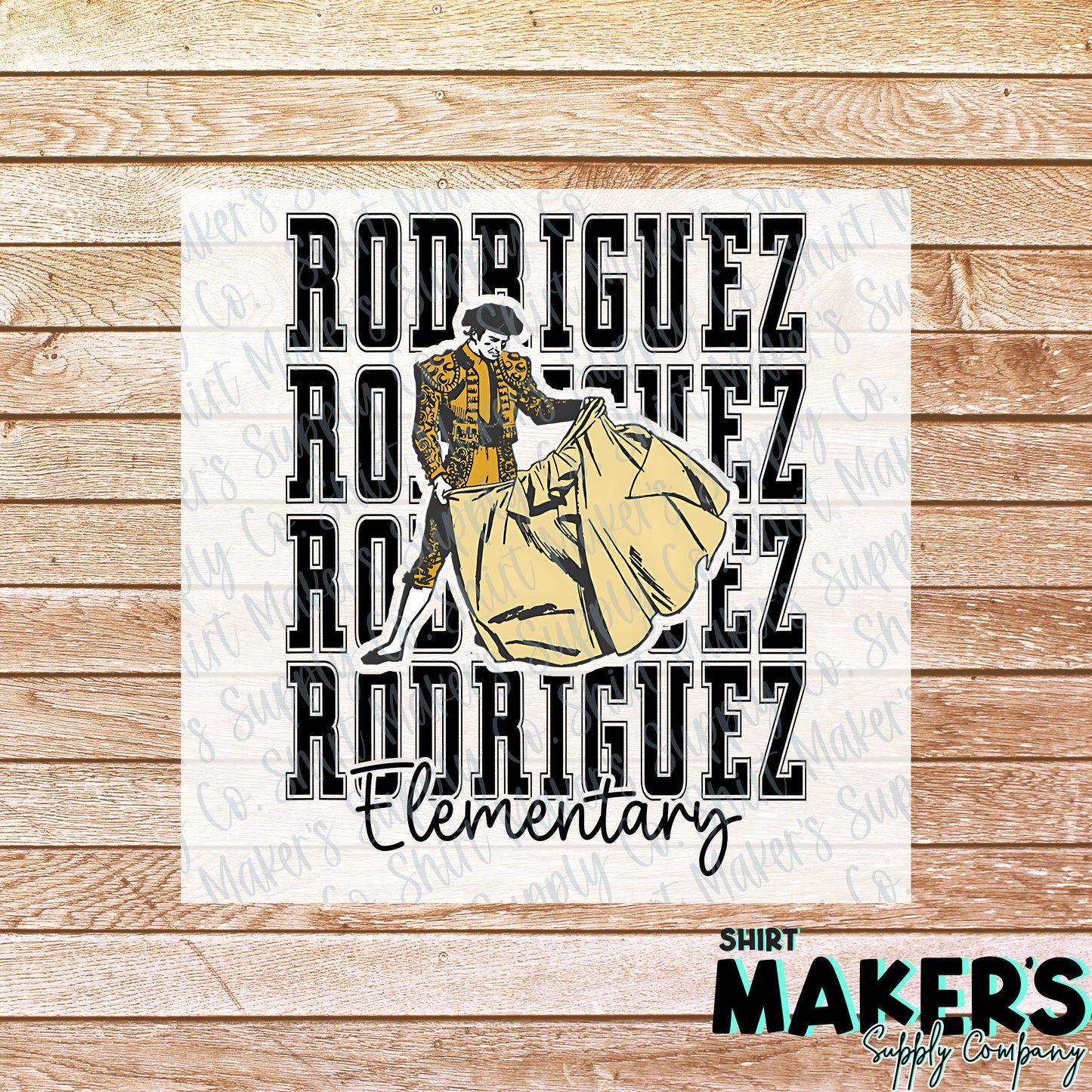 Rodriguez Elementary DTF Transfer - or- Hat Patch, Acrylic, Magnet, or Keychain